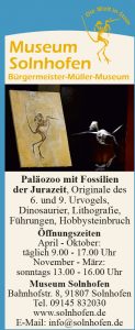 Museum Solnhofen Anzeige