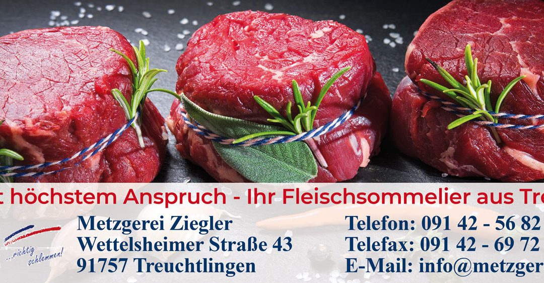 Metzgerei Ziegler – Fleischsommelier in Treuchtlingen