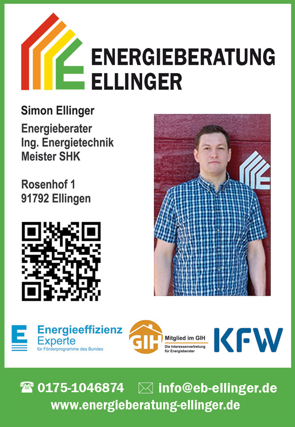 Anzeige Energieberatung Ellinger