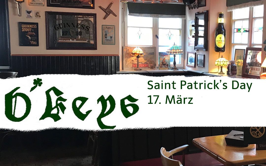 Das O’Keys und der Saint Patrick’s Day am 17. März