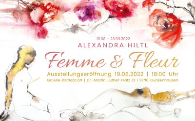 „Femme et Fleur“ – hochkarätige und sinnliche Ausstellung in Gunzenhausen