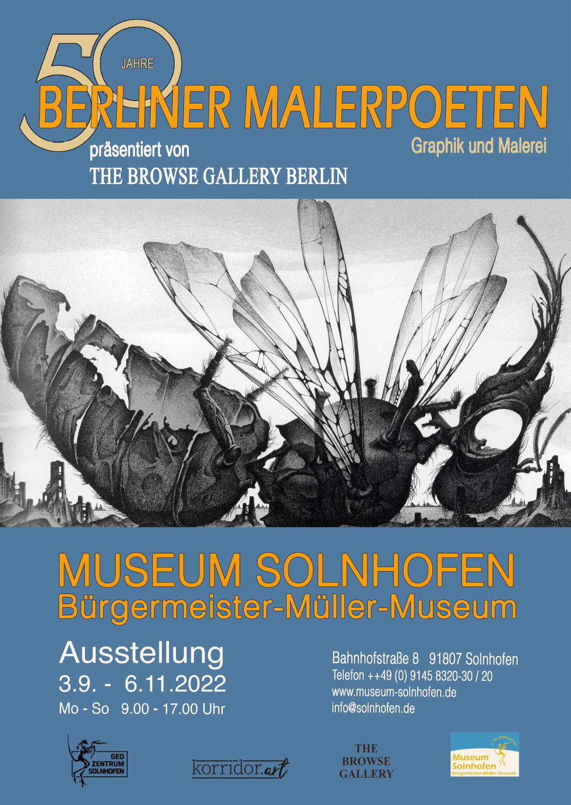 Malerpoeten Solnhofen Plakat