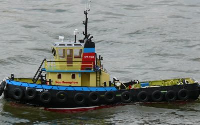 6. Modellboot-Schaufahren am Altmühlsee-Zuleiter in Mörsach, 1.10.2022