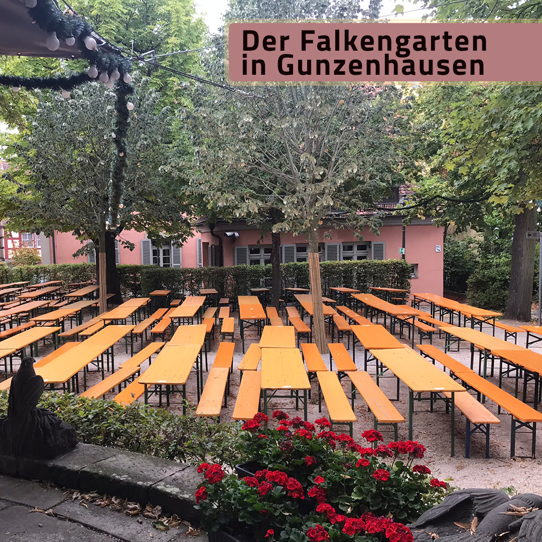 Der Falkengarten – schönster Biergarten in Gunzenhausen