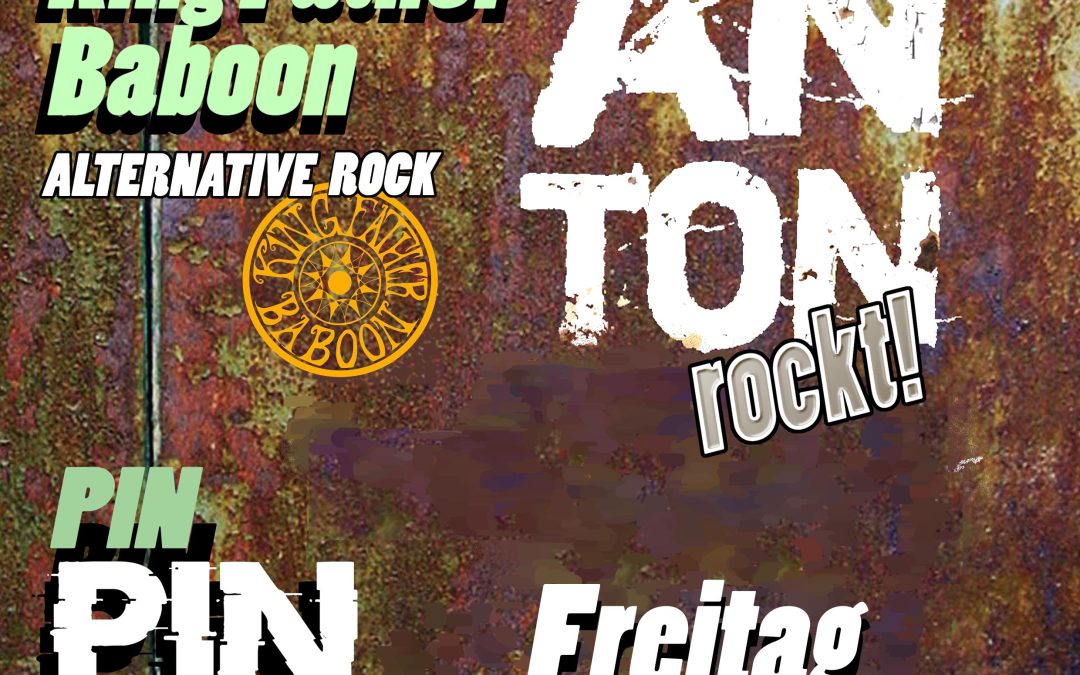 Konzert: „ANTon rockt!“ wieder das Speckdrumm, 25.11.22