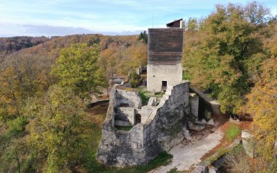 Die Burgruine in Treuchtlingen – Die obere Veste