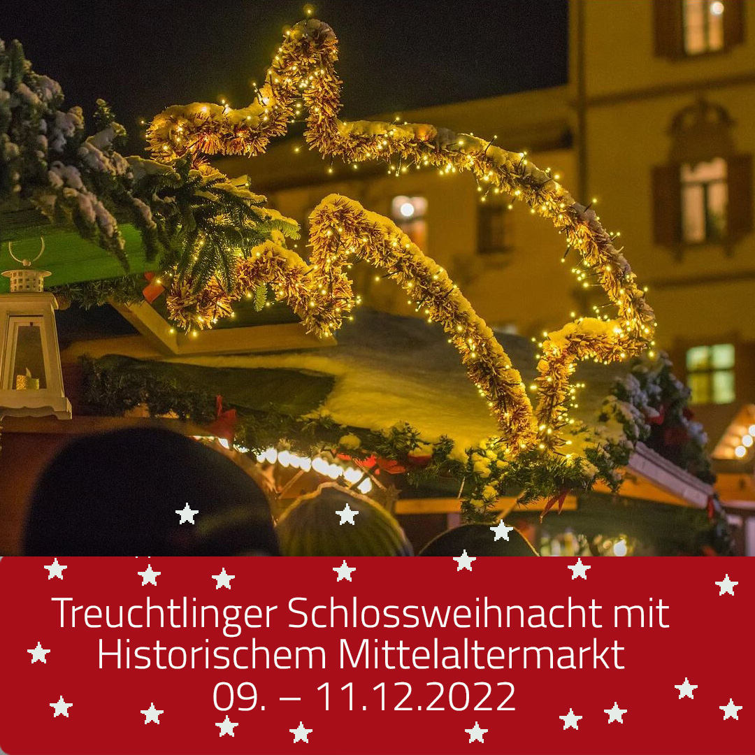 Treuchtlinger Schlossweihnacht mit historischem Mittelaltermarkt 02. – 04.12. & 09. – 11.12.2022