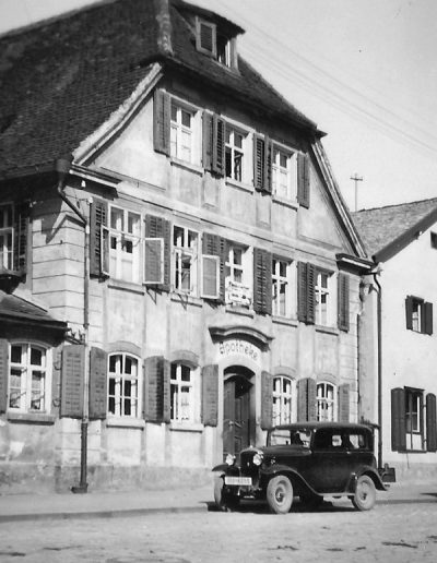 Hoechstetter Geburtshaus um 1925