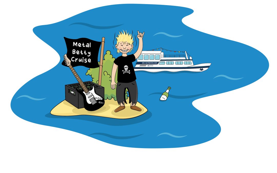 Metal-Betty-Cruise – Headbangen auf der MS Altmühlsee
